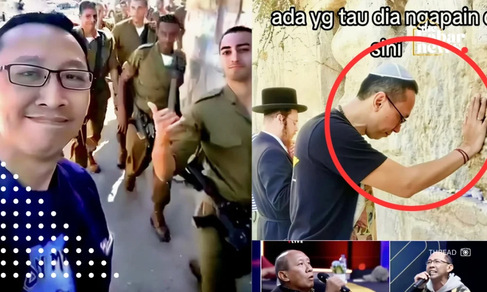 Abu Janda faces online backlash after photo at Jerusalem’s Western Wall resurfaces