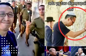 Abu Janda faces online backlash after photo at Jerusalem’s Western Wall resurfaces