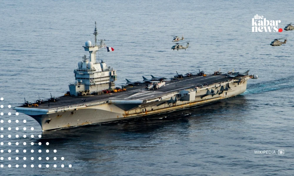 French aircraft carrier Charles de Gaulle was leaked after officer’s fitness app activity