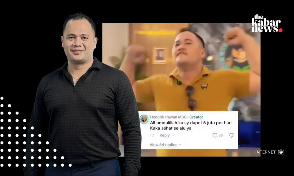 Hendrik Irawan faces online backlash because of his viral MBG dancing video