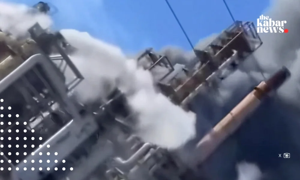 Huge fire erupts after explosion at major US oil facility in Port Arthur