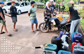 Pontianak Police arrest five men in suspected Pertalite fuel misuse case