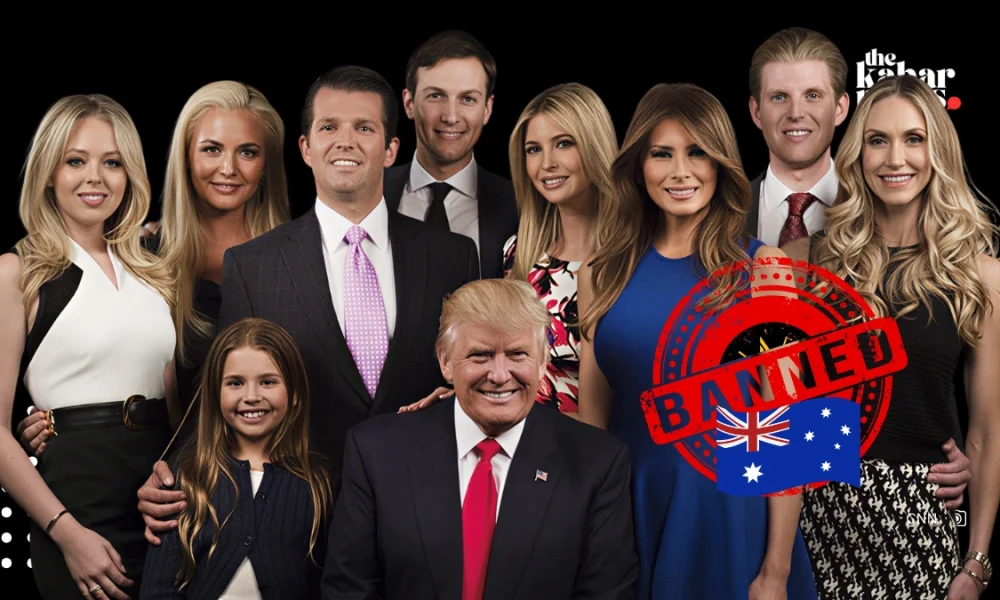Rumors of Australia’s entry ban on Donald Trump and his family
