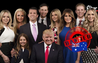 Rumors of Australia’s entry ban on Donald Trump and his family