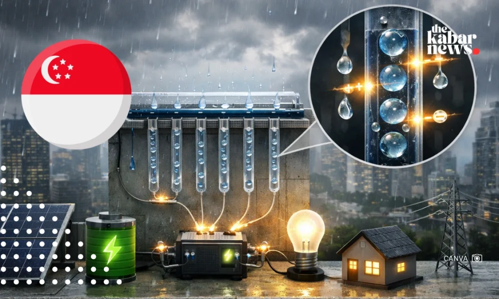 Singapore turns rain into electricity in breakthrough energy study