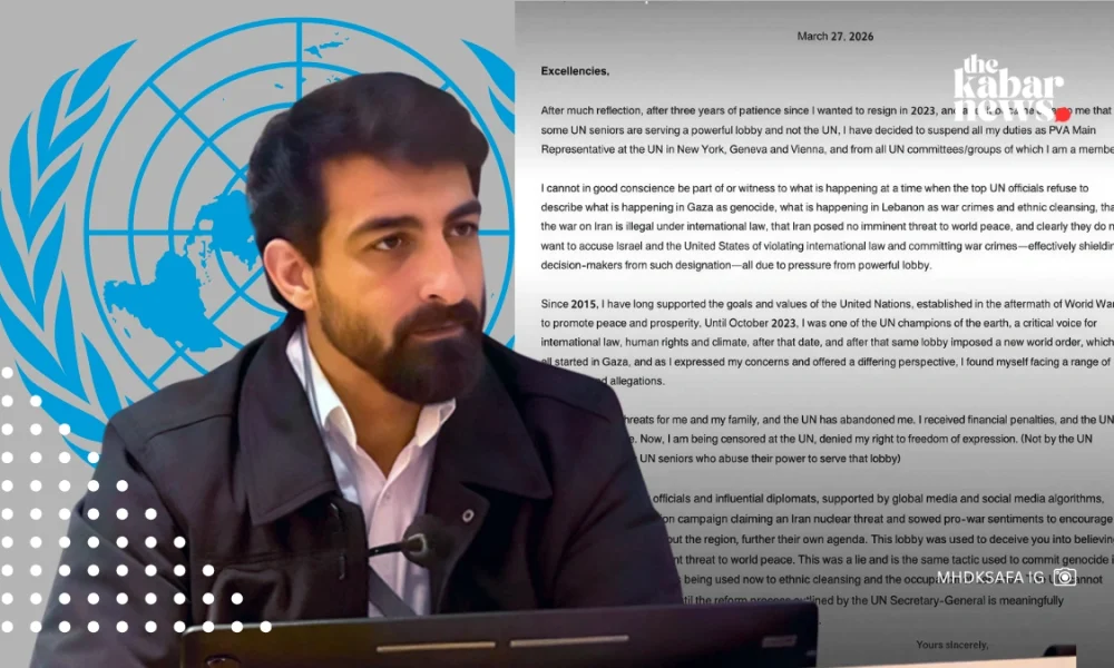 UN official resigns, alleges lobby influence and warns of nuclear risk