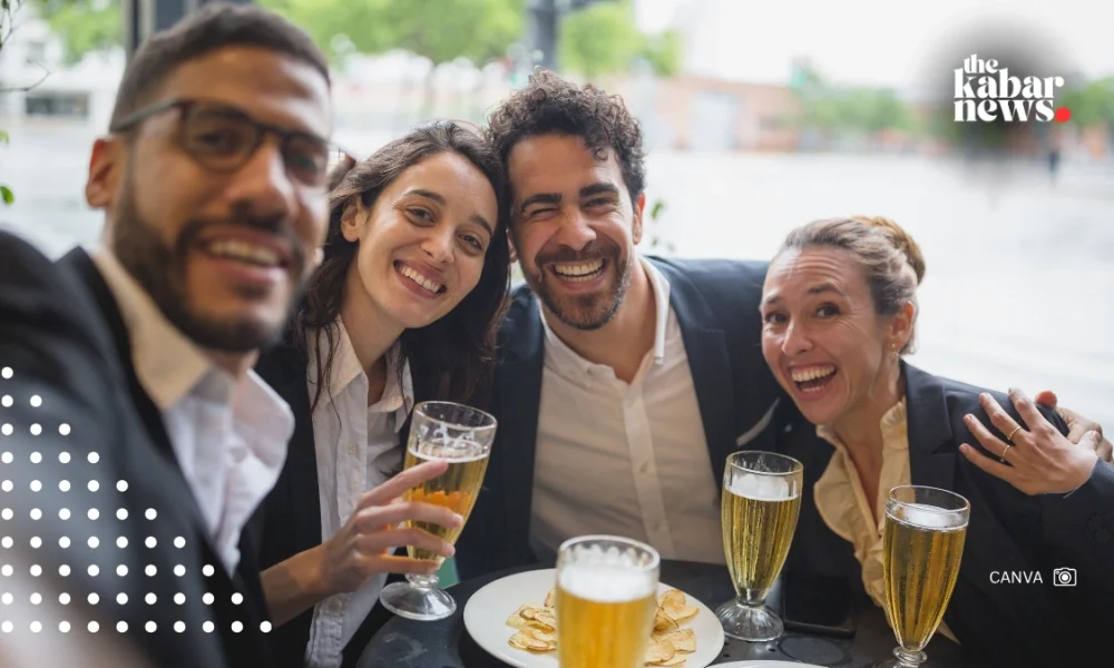 After-work drinks may ease stress temporarily, but long-term risks