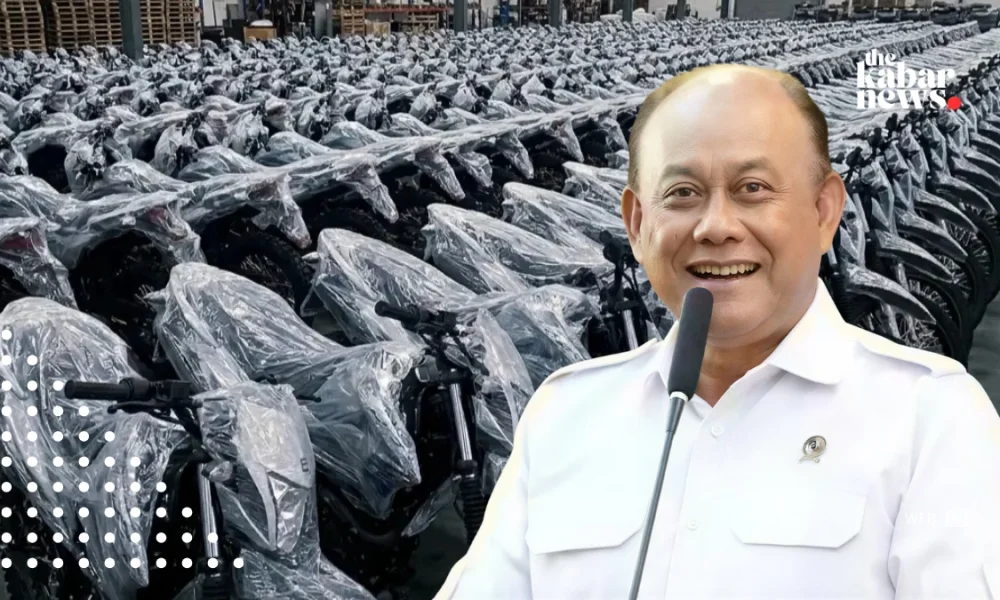 BGN head says 21,801 electric motorbikes prepared for MBG, not 70,000