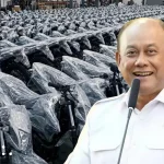 BGN head says 21,801 electric motorbikes prepared for MBG, not 70,000