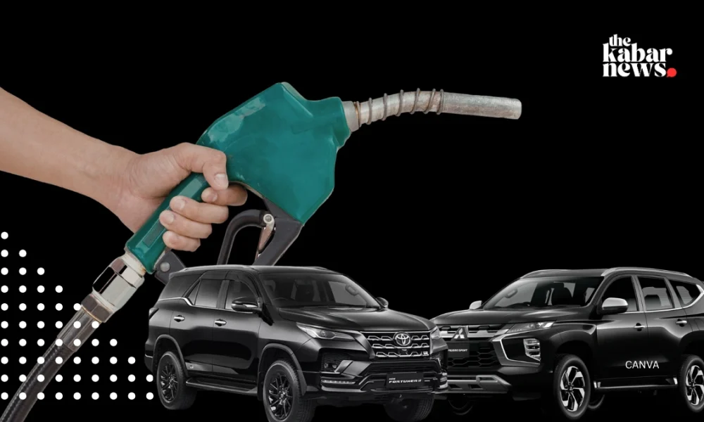 Diesel fuel prices surge, full tank for Fortuner and Pajero nears Rp1.9 million