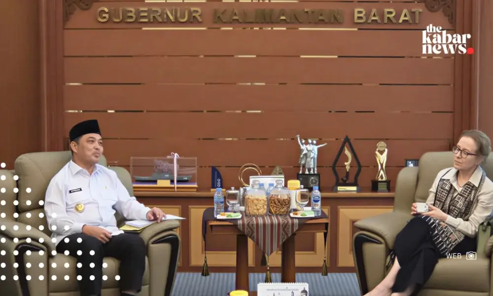 Governor Ria Norsan highlights education and sustainability in talks with Asia Foundation