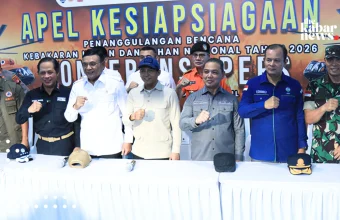 Higher land and forest fires risk in West Kalimantan as dry season arrives early