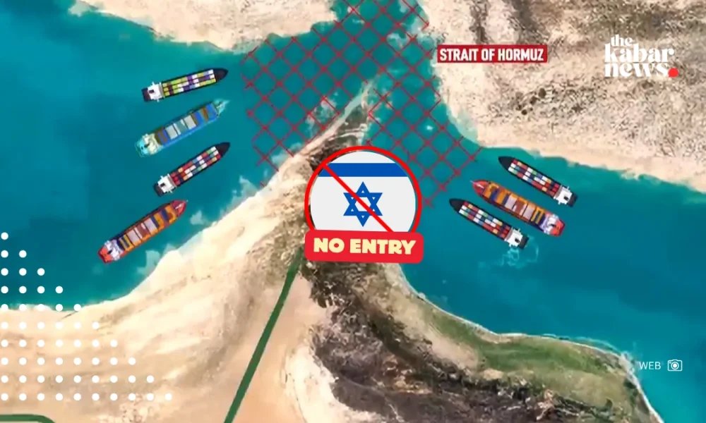 Iran says Israel will never cross through the Strait of Hormuz, even after the war