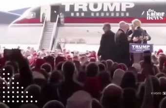 Prankster shouts "Allah Akbar" during a Trump rally, Trump looked absolutely cooked