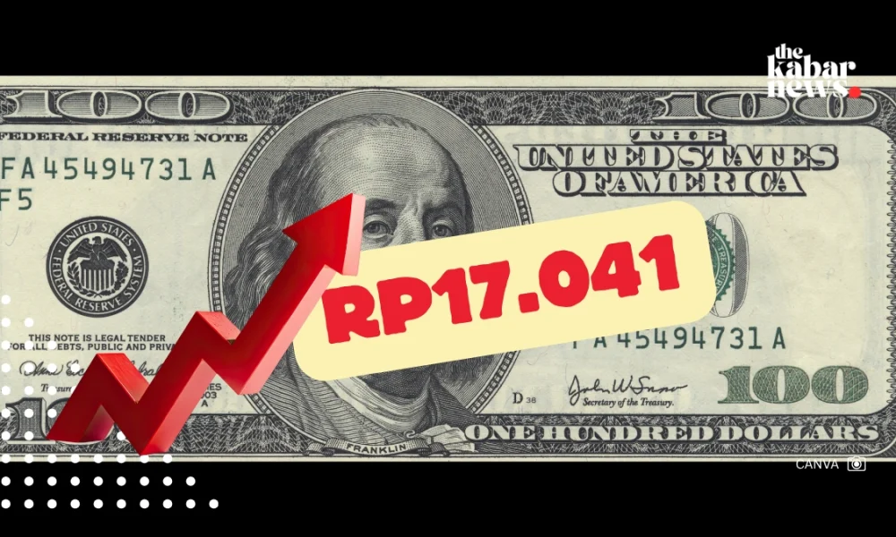Rupiah hits record low at Rp17,041 as Hormuz crisis pushes oil prices higher