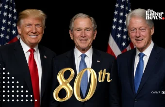 Three U.S. presidents, one generation: Clinton, Trump, and Bush turn 80 in 2026
