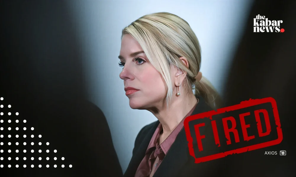 Trump fires Attorney General Pam Bondi ahead of Epstein's testimony