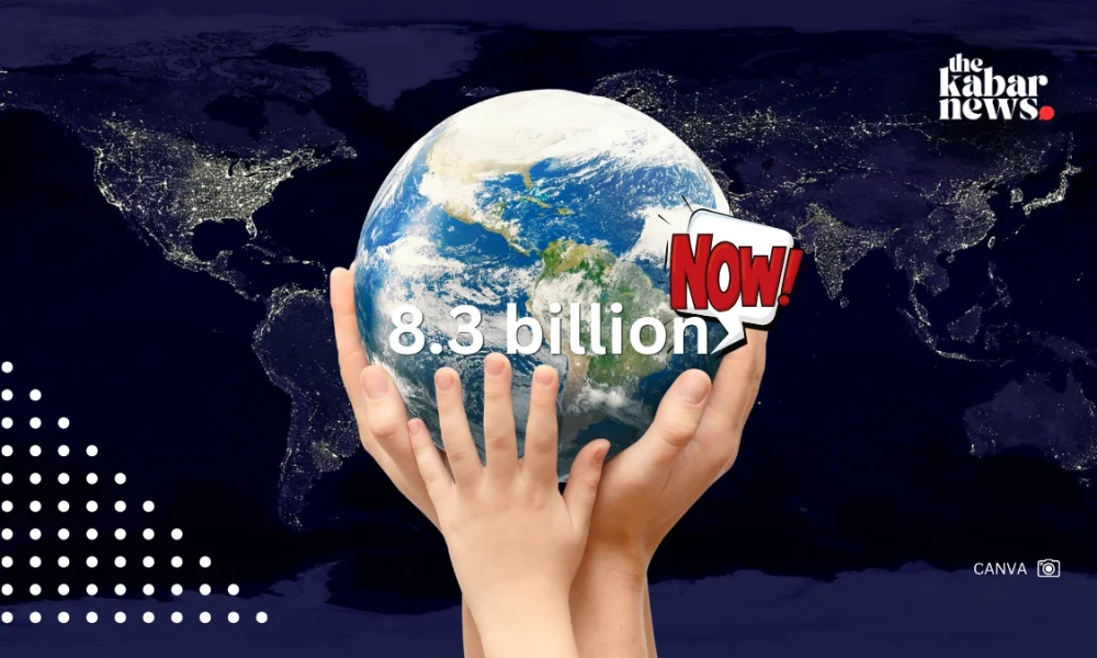 World population reaches 8.3 billion, study warns earth may sustain only 2.5 billion