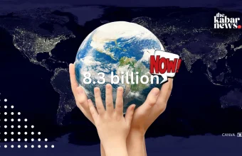 World population reaches 8.3 billion, study warns earth may sustain only 2.5 billion