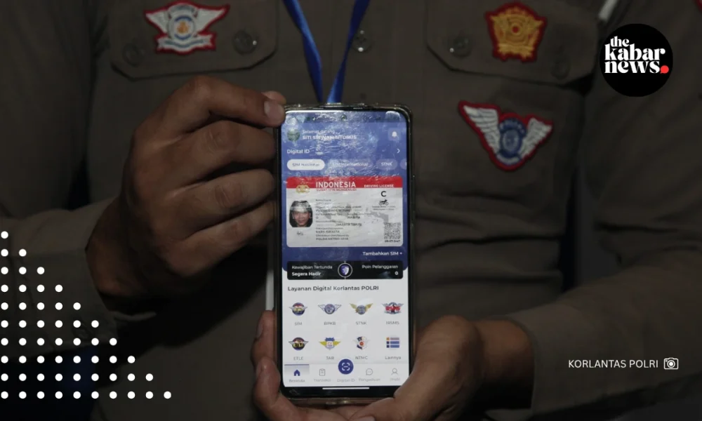 Korlantas Polri introduces digital driver’s license system through mobile phones