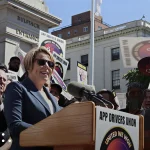 Massachusetts becomes first US state to recognize union for Uber and Lyft drivers