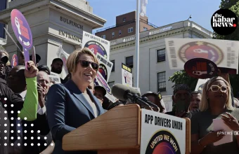 Massachusetts becomes first US state to recognize union for Uber and Lyft drivers