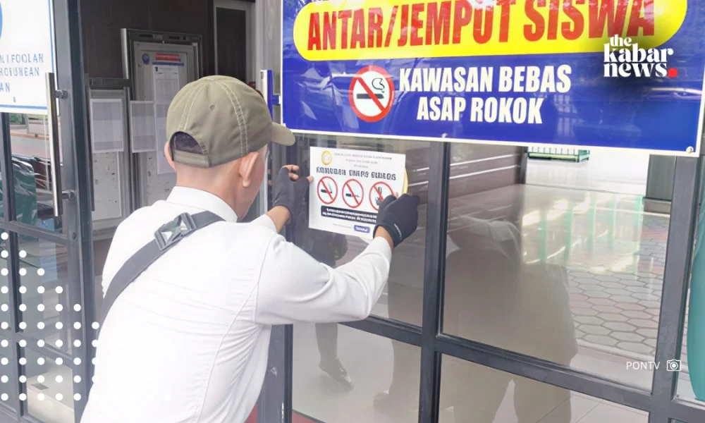 Pontianak intensifies smoke-free zone campaign, violators face fines up to Rp250,000