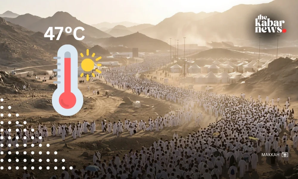 Saudi Arabia warns pilgrims of extreme 47°C heat during Hajj 2026