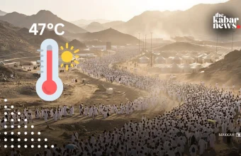 Saudi Arabia warns pilgrims of extreme 47°C heat during Hajj 2026