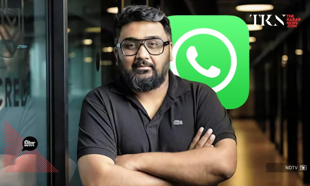 Kunal Shah named new WhatsApp CEO as Meta invests $900 million in Cred