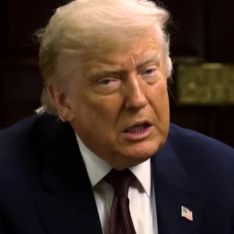 President Trump says US support prevented Israel from being “eviscerated”