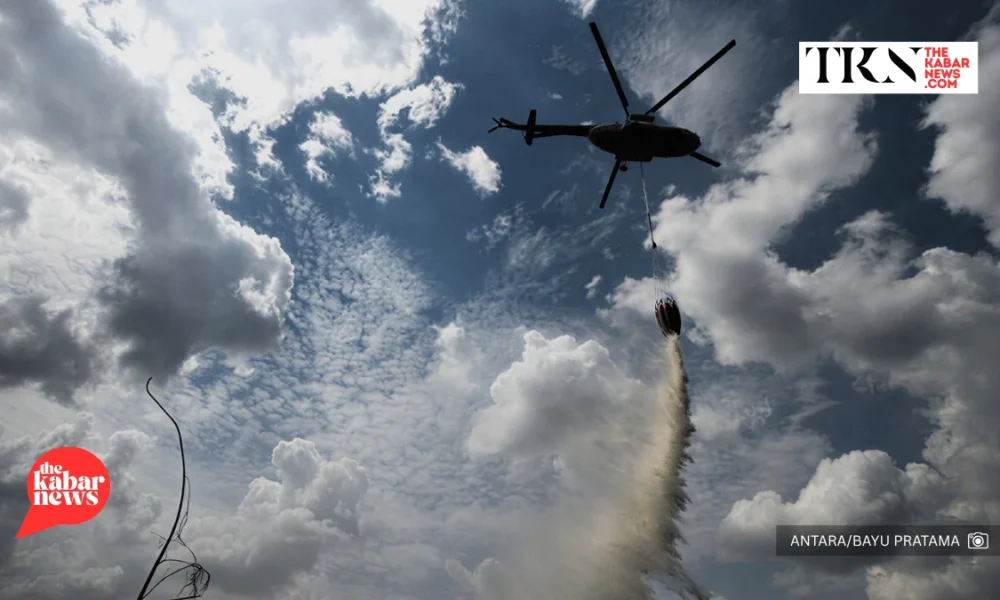 BNPB sends helicopter to Kubu Raya peat fires | The Kabar News
