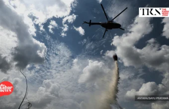 BNPB sends helicopter to Kubu Raya peat fires | The Kabar News