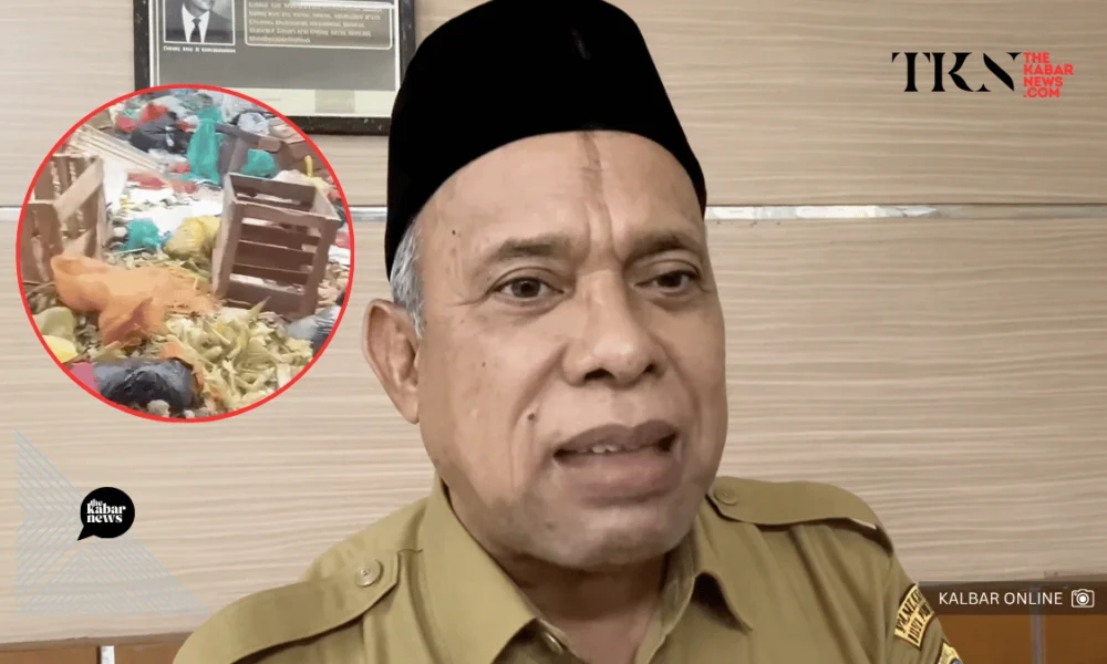DLH explains viral trash pile at Flamboyan Market | The Kabar News
