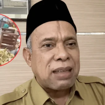 DLH explains viral trash pile at Flamboyan Market | The Kabar News