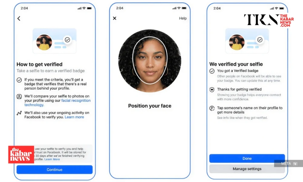 Facebook Verified uses face scan to confirm humans | The Kabar News