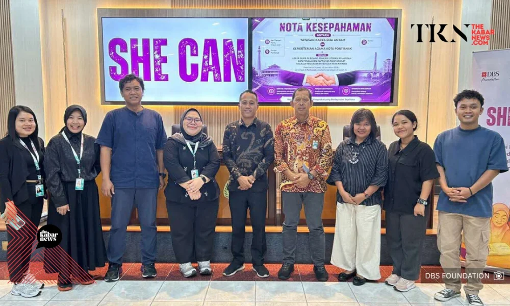 Kemenag Pontianak DBS Foundation partner to build financially resilient families