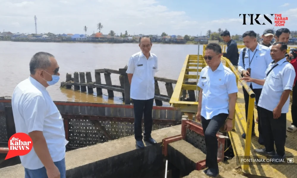 Pontianak PDAM water faces dry-season salinity risk | The Kabar News