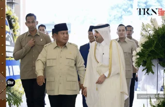 Prabowo honors Qatar’s former Emir at Jakarta Embassy | The Kabar News
