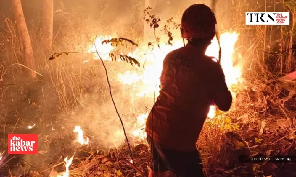 BNPB deploys 39 helicopters as wildfires spread | The Kabar News