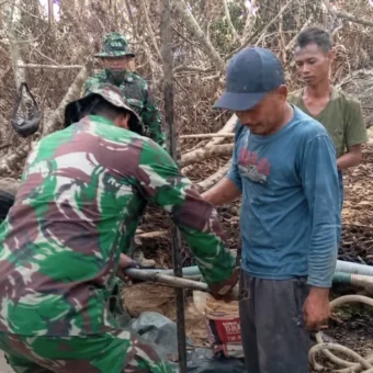 Kodam builds bore wells to speed wildfire response | The Kabar News