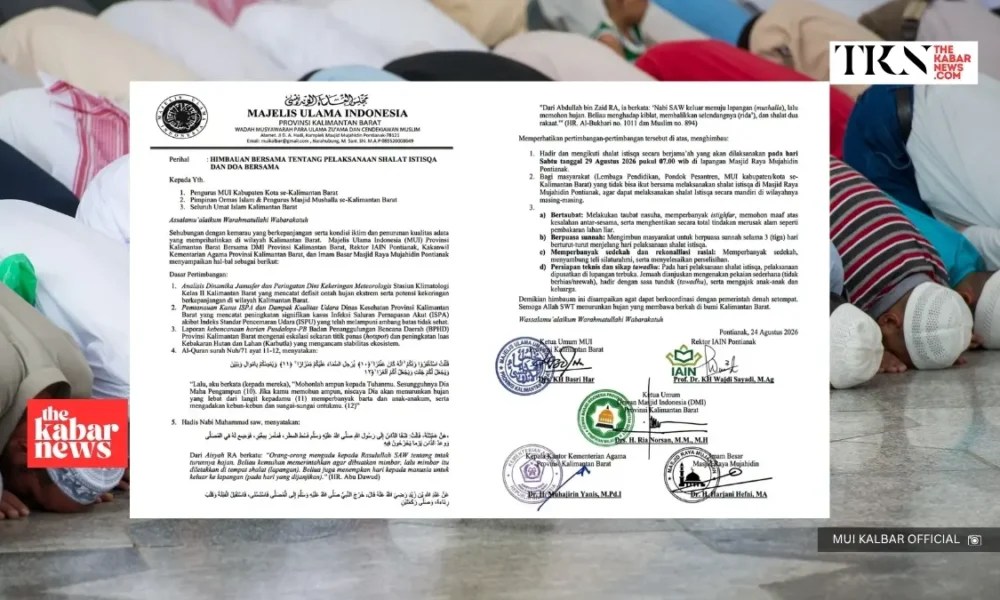 MUI calls for Istisqa prayer as Kalimantan haze worsens | The Kabar News