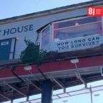 Netflix traps man in billboard for ‘The Last House’ premiere