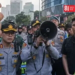 Police briefly halt UI students’ Bundaran HI long march | The Kabar News
