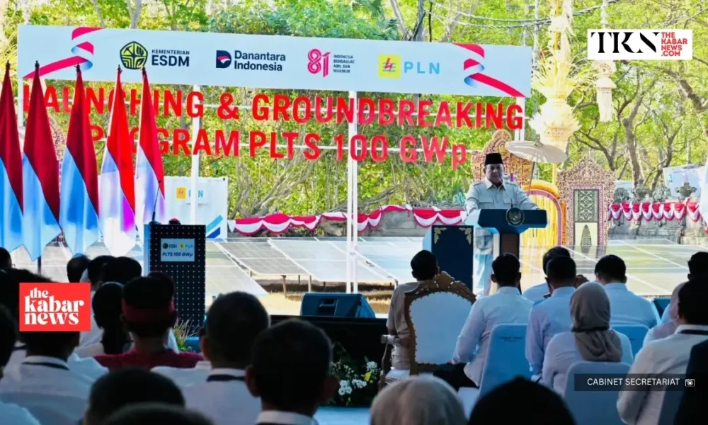 Prabowo launches Indonesia’s 100 GWp solar push | The Kabar News