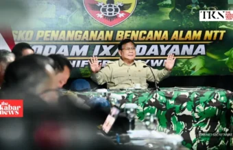 Prabowo leads Flores quake recovery, pledges Rp200 billion | The Kabar News