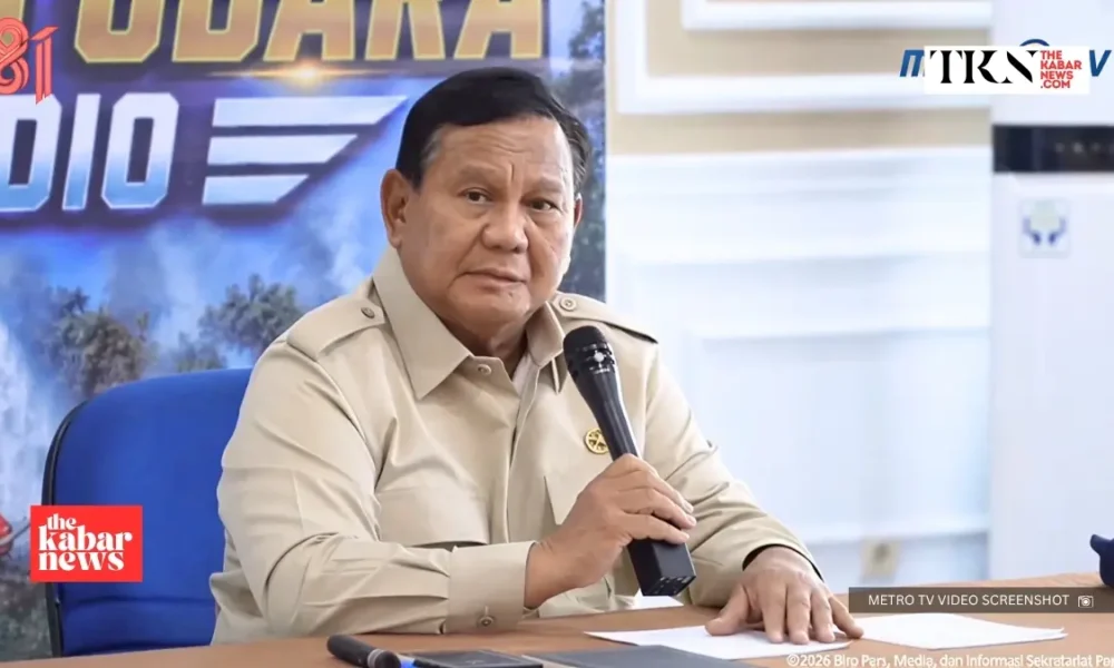 Prabowo leads Kalimantan wildfire response mission | The Kabar News
