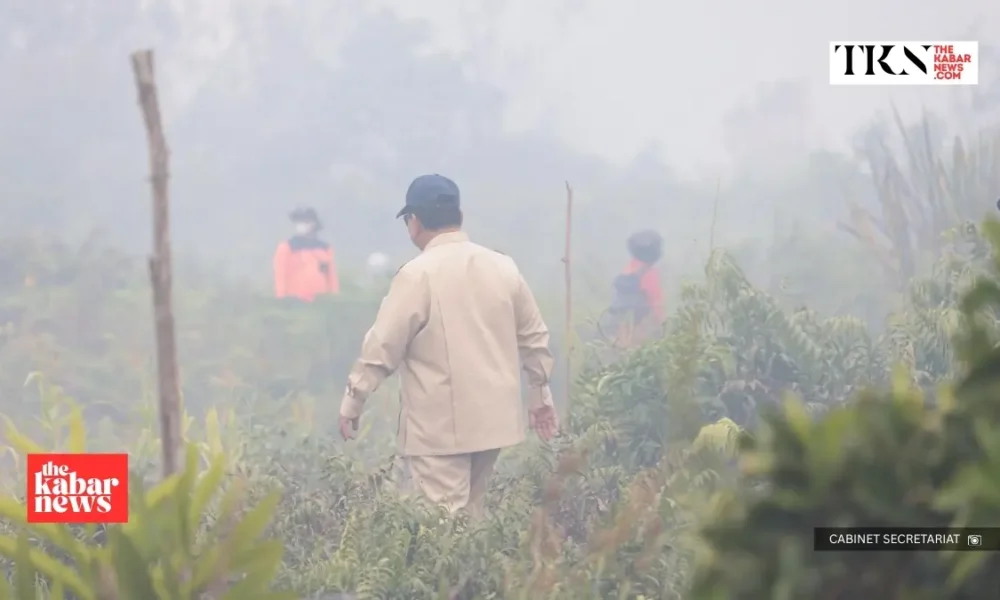 Prabowo orders stronger fire response in Kubu Raya | The Kabar News