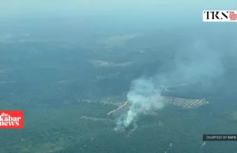 BNPB reinforces ground and air fire crews in Jambi | The Kabar News