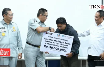Jasa Raharja pays Rp70m to KM Virgo victim’s family | The Kabar News